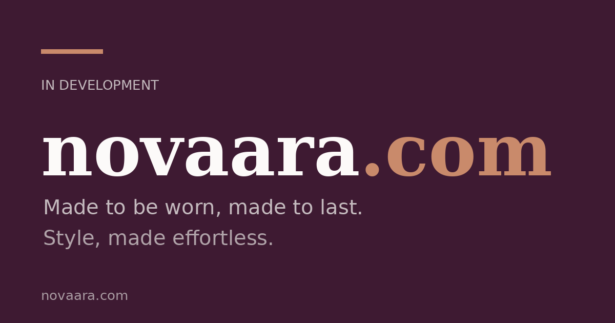 Link preview image for novaara.com